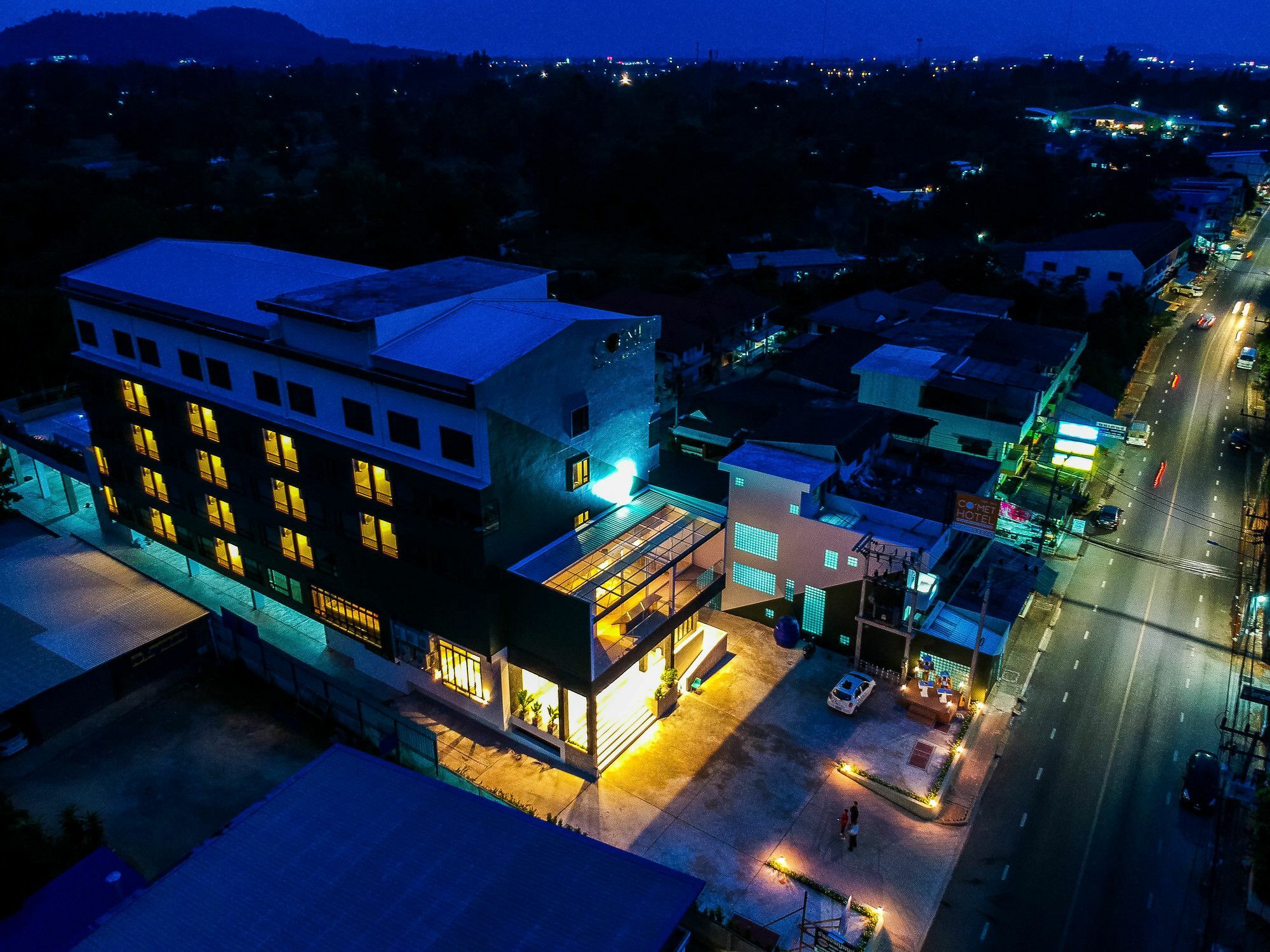 Comet Hotel Surat Thani Luaran gambar